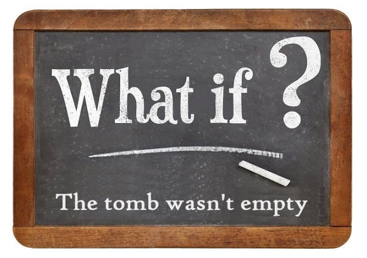 What if the tomb wasn’t empty?